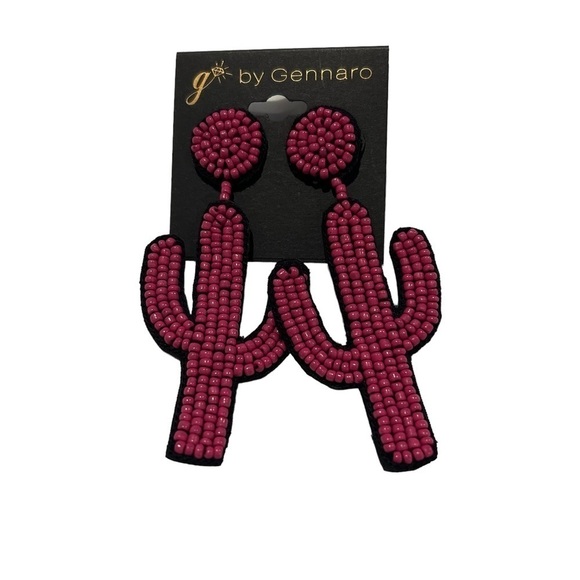 By Gennaro Cactus Pierced Earrings - Picture 1 of 7